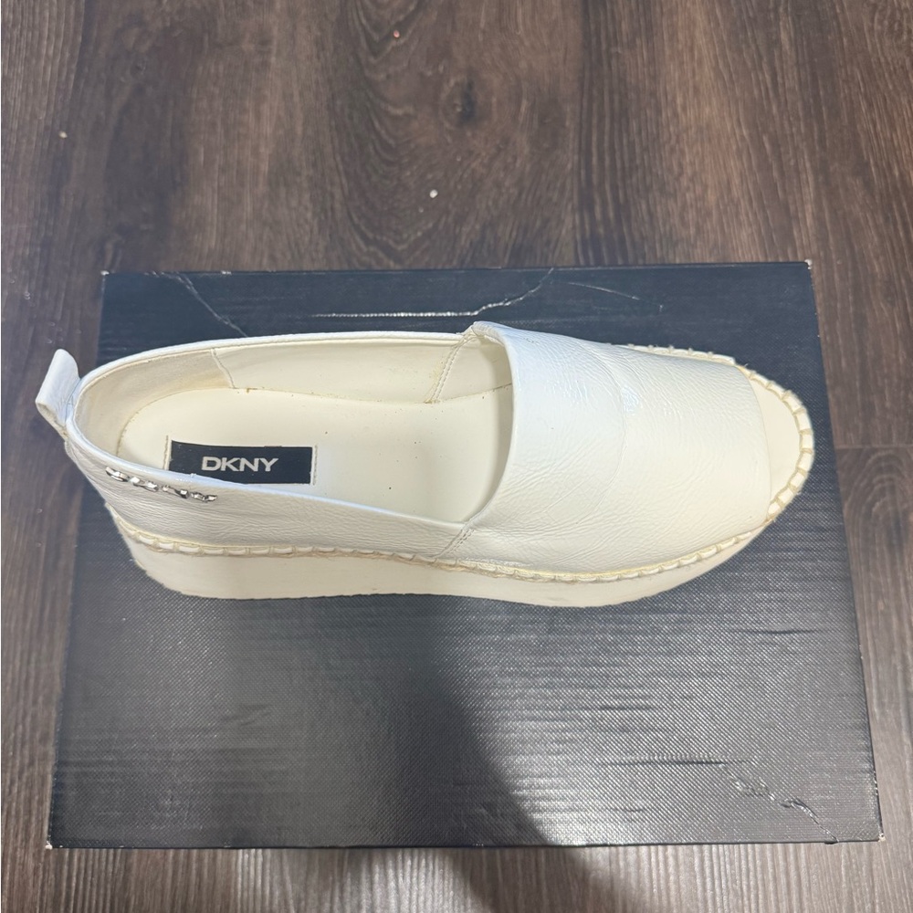 Dkny Cream Platform Espadrilles - image 3